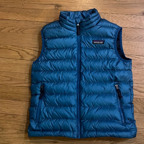 Patagonia Jackets & Coats Patagonia Boys Down Sweater Vest Poshmark